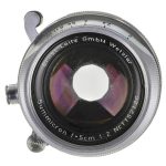 Leitz Wetzlar Compur-Summicron 50mm F/2