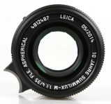 Leica SUMMILUX-M 35mm F/1.4 ASPHERICAL “10 Jahre SUMMILUX FLE”