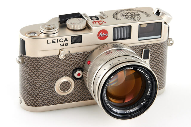 Leica M6 Platinum ~Sultan of Brunei~