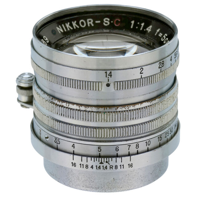 Nikon Nikkor-S[·C] 50mm F/1.4 LSM
