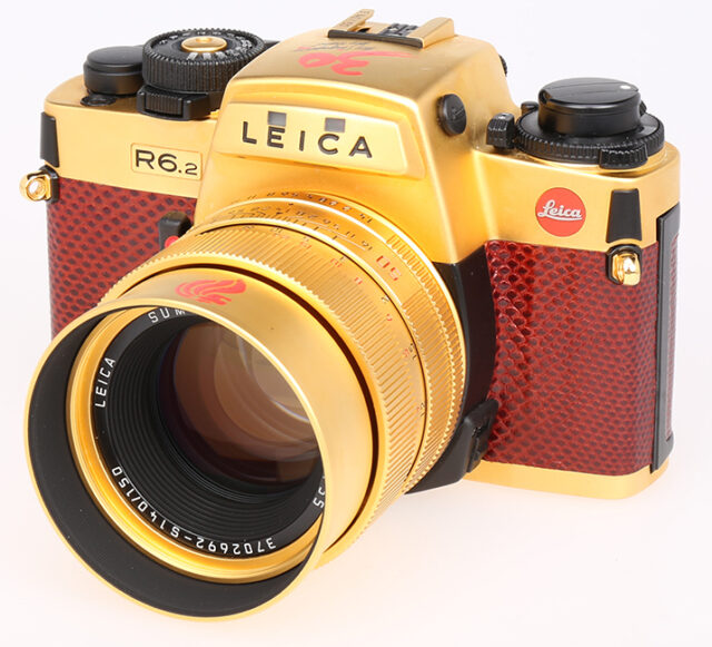 Leica R6.2 Gold ~30th Anniversary Singapore~