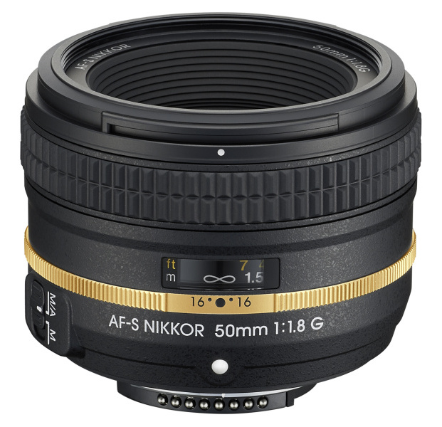 Nikon AF-S NIKKOR 50mm F/1.8G Special Gold Edition