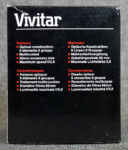 Vivitar 19mm F/3.8 MC