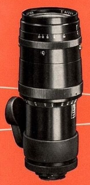 Carl Zeiss Jena DDR Sonnar 300mm F/4