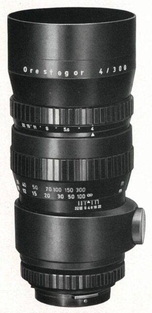 Meyer-Optik Gorlitz Orestegor 300mm F/4