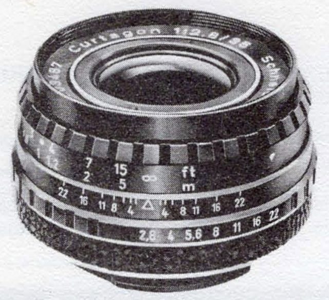 Schneider-Kreuznach Curtagon 35mm F/2.8 [II]