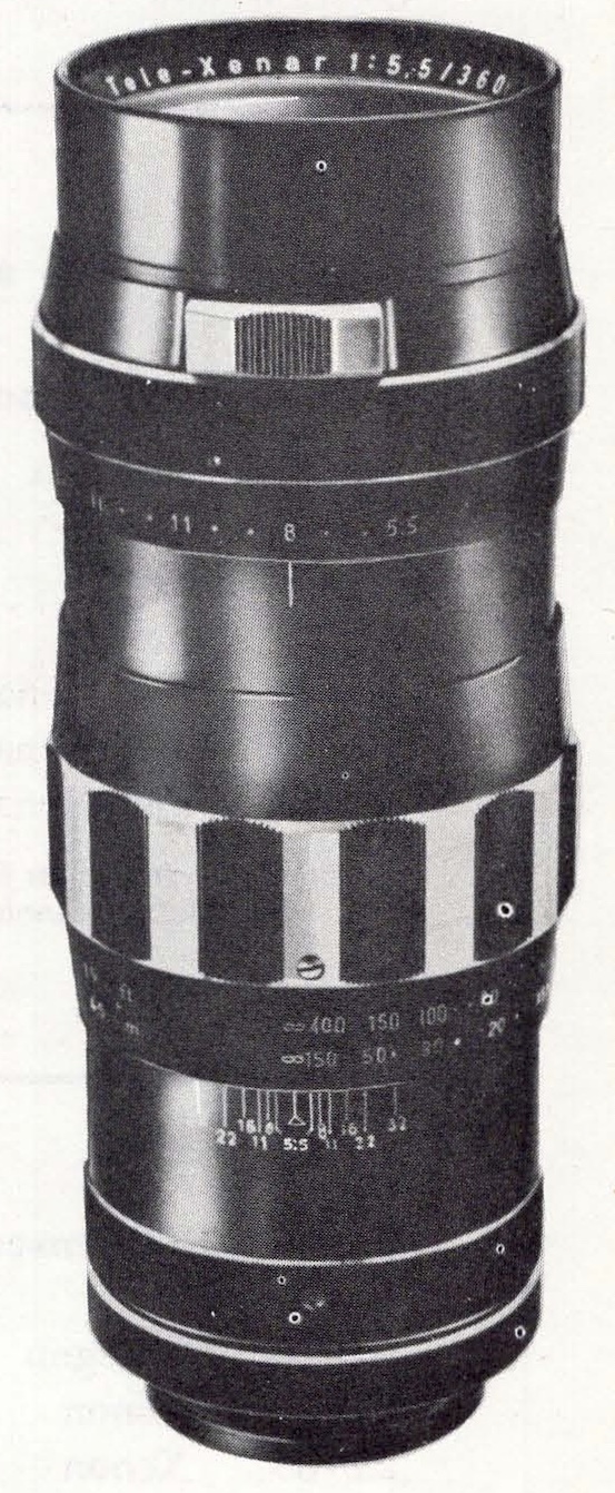 Schneider-Kreuznach Tele-Xenar 360mm F/5.5 | LENS-DB.COM